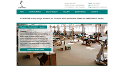 Desktop Screenshot of gyrotonic-hongkong.com